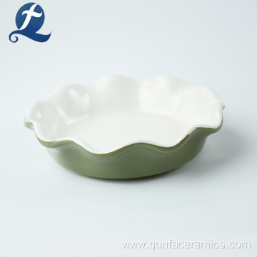 Modern Customized Ceramic Fruit Salad Plate